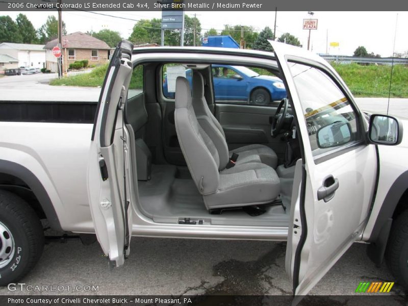 Silver Birch Metallic / Medium Pewter 2006 Chevrolet Colorado LS Extended Cab 4x4