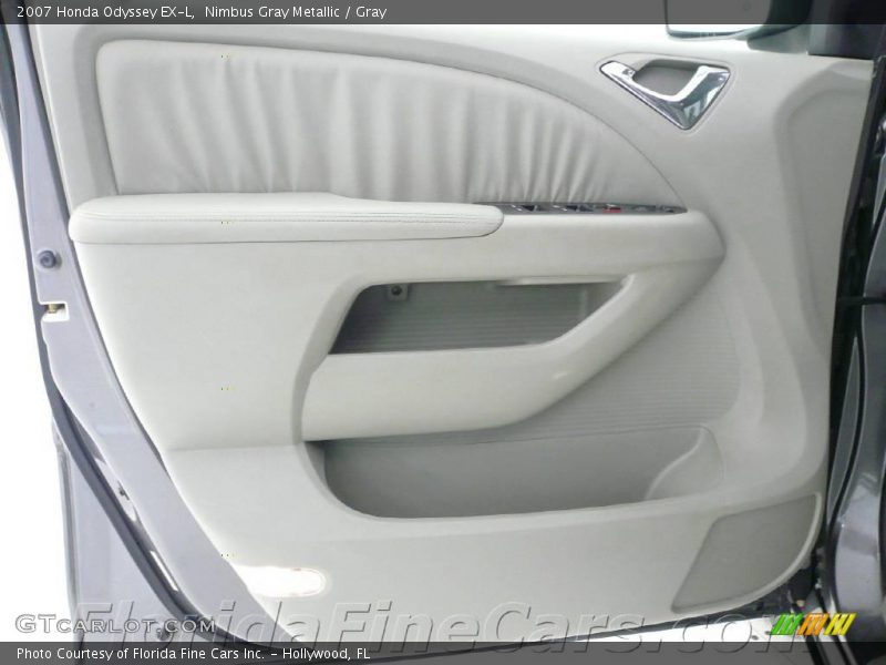 Nimbus Gray Metallic / Gray 2007 Honda Odyssey EX-L