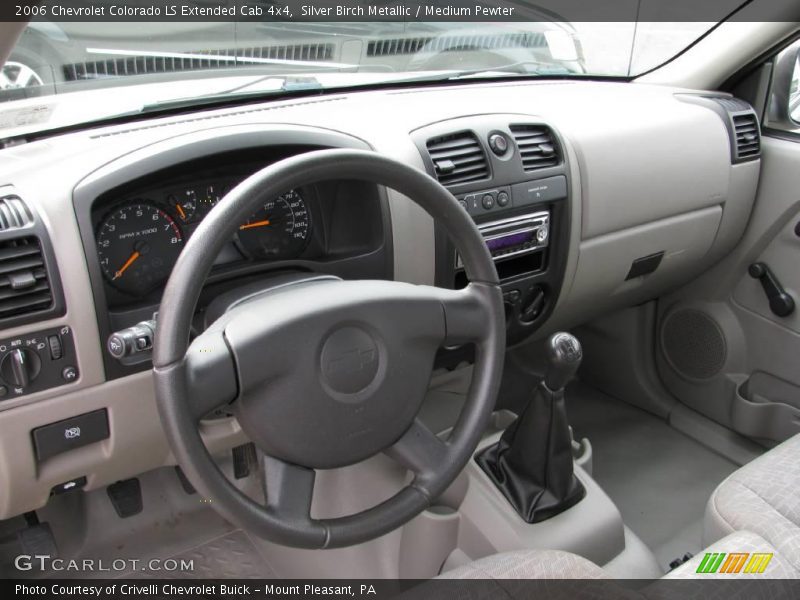 Silver Birch Metallic / Medium Pewter 2006 Chevrolet Colorado LS Extended Cab 4x4
