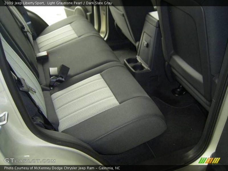Light Graystone Pearl / Dark Slate Gray 2009 Jeep Liberty Sport