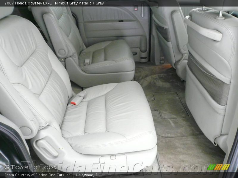 Nimbus Gray Metallic / Gray 2007 Honda Odyssey EX-L