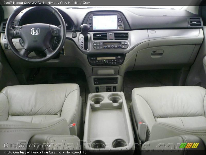 Nimbus Gray Metallic / Gray 2007 Honda Odyssey EX-L