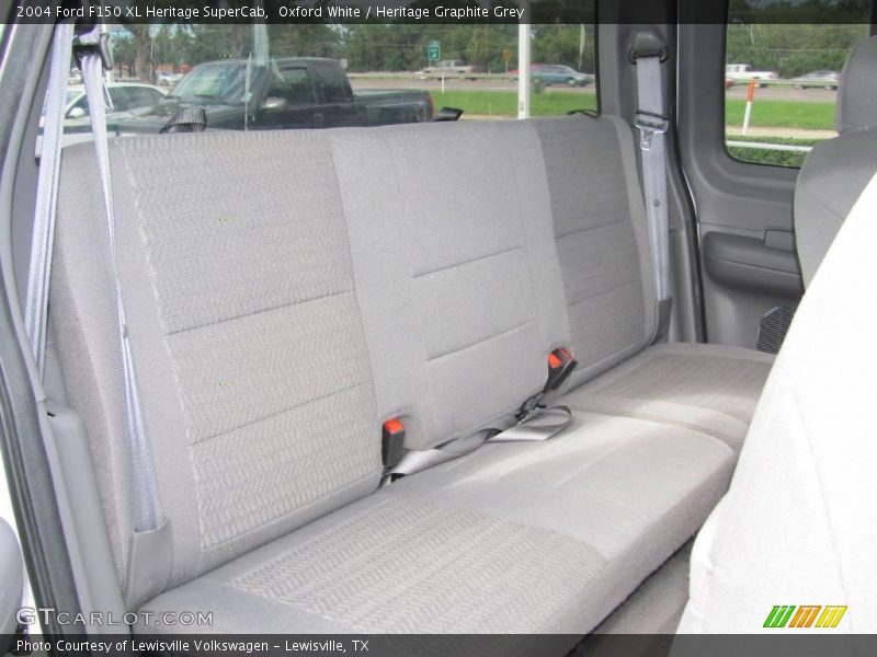 Oxford White / Heritage Graphite Grey 2004 Ford F150 XL Heritage SuperCab