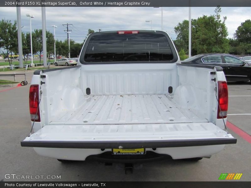 Oxford White / Heritage Graphite Grey 2004 Ford F150 XL Heritage SuperCab
