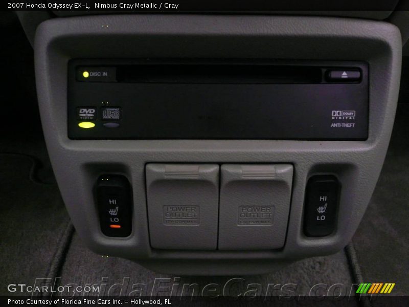 Nimbus Gray Metallic / Gray 2007 Honda Odyssey EX-L