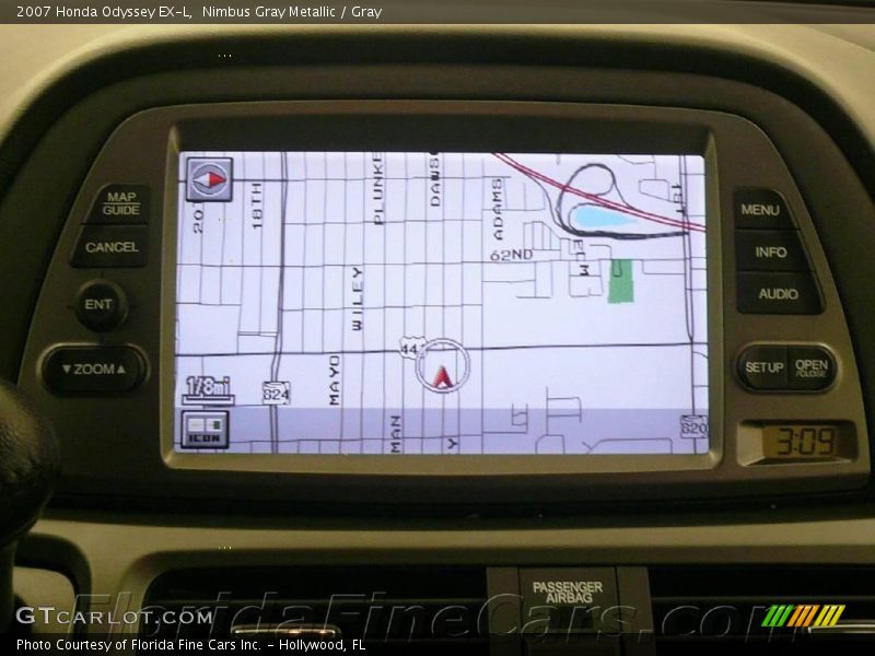 Nimbus Gray Metallic / Gray 2007 Honda Odyssey EX-L