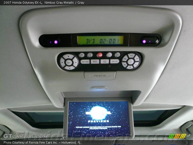 Nimbus Gray Metallic / Gray 2007 Honda Odyssey EX-L
