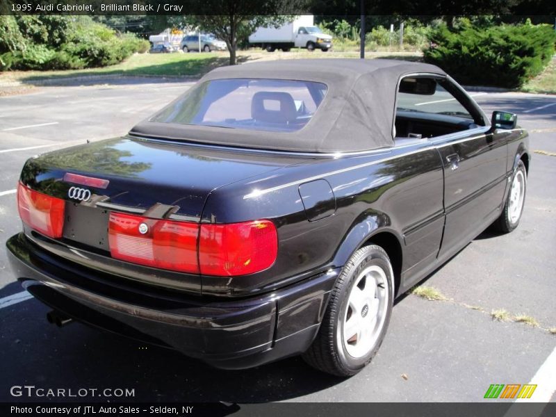 Brilliant Black / Gray 1995 Audi Cabriolet
