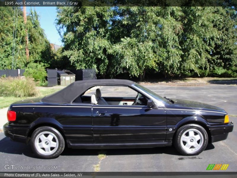 Brilliant Black / Gray 1995 Audi Cabriolet