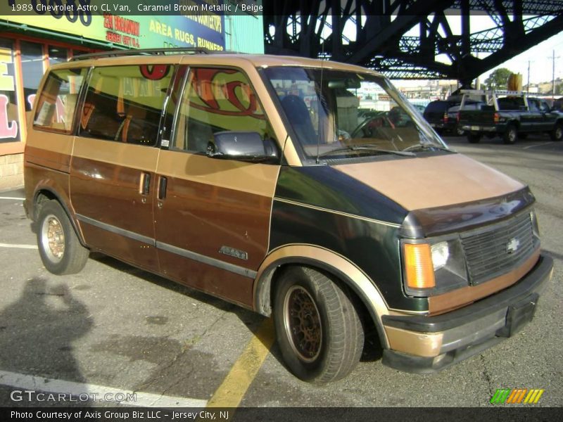 Caramel Brown Metallic / Beige 1989 Chevrolet Astro CL Van