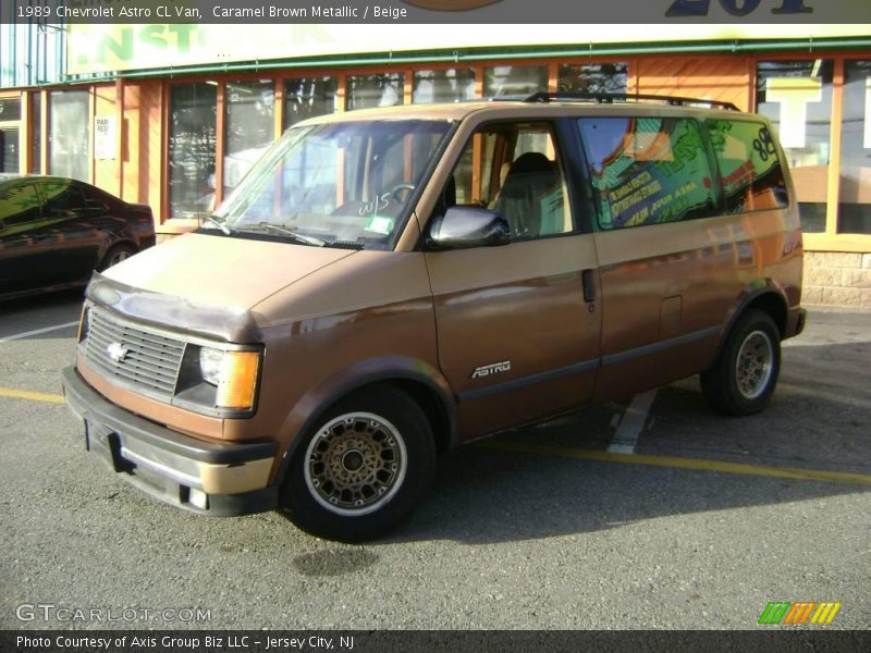 Caramel Brown Metallic / Beige 1989 Chevrolet Astro CL Van