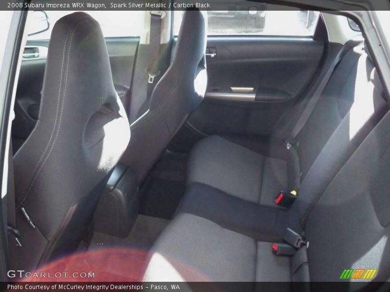 Spark Silver Metallic / Carbon Black 2008 Subaru Impreza WRX Wagon