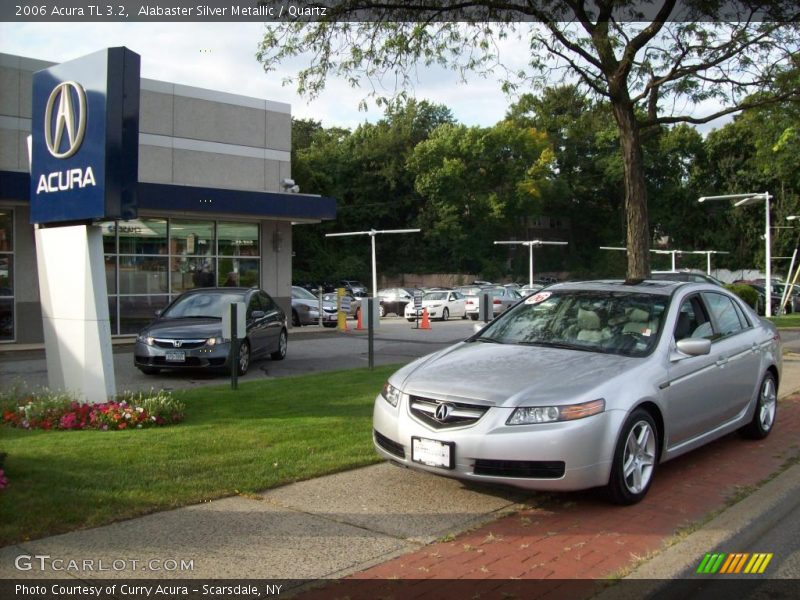 Alabaster Silver Metallic / Quartz 2006 Acura TL 3.2