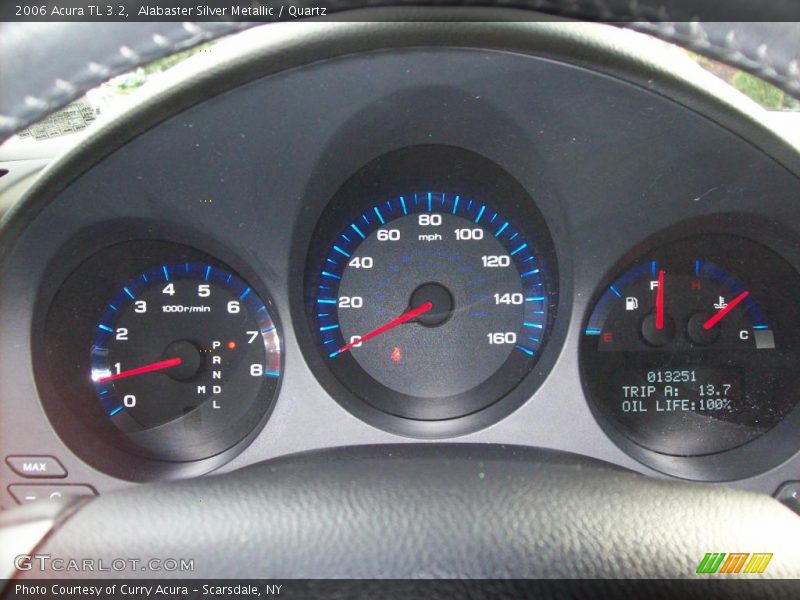 Alabaster Silver Metallic / Quartz 2006 Acura TL 3.2