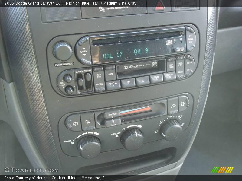 Midnight Blue Pearl / Medium Slate Gray 2005 Dodge Grand Caravan SXT
