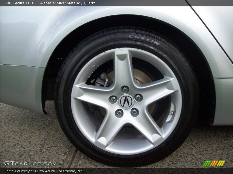 Alabaster Silver Metallic / Quartz 2006 Acura TL 3.2