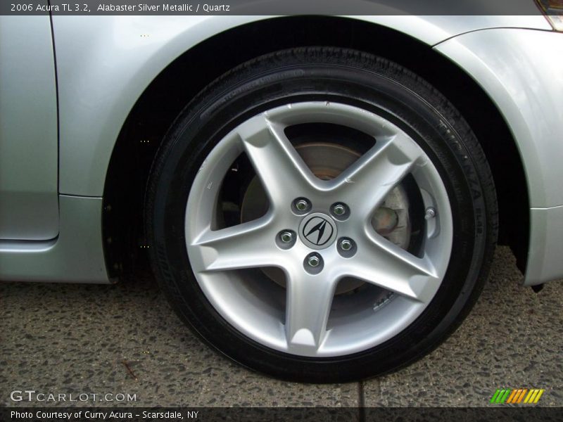 Alabaster Silver Metallic / Quartz 2006 Acura TL 3.2