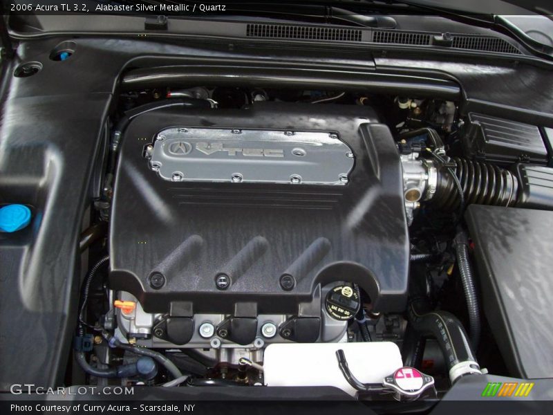Alabaster Silver Metallic / Quartz 2006 Acura TL 3.2