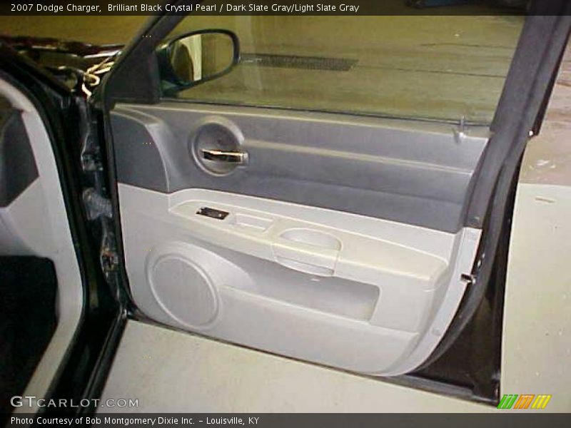 Brilliant Black Crystal Pearl / Dark Slate Gray/Light Slate Gray 2007 Dodge Charger