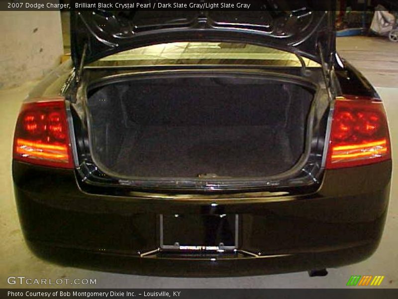Brilliant Black Crystal Pearl / Dark Slate Gray/Light Slate Gray 2007 Dodge Charger