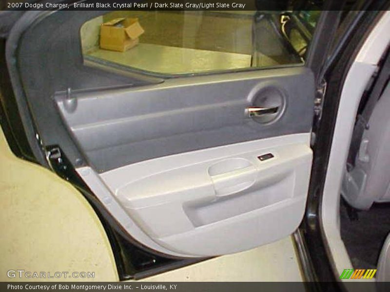 Brilliant Black Crystal Pearl / Dark Slate Gray/Light Slate Gray 2007 Dodge Charger