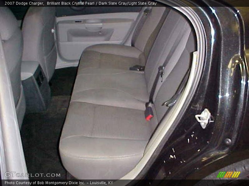 Brilliant Black Crystal Pearl / Dark Slate Gray/Light Slate Gray 2007 Dodge Charger