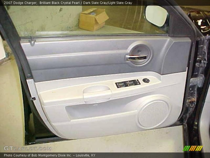 Brilliant Black Crystal Pearl / Dark Slate Gray/Light Slate Gray 2007 Dodge Charger