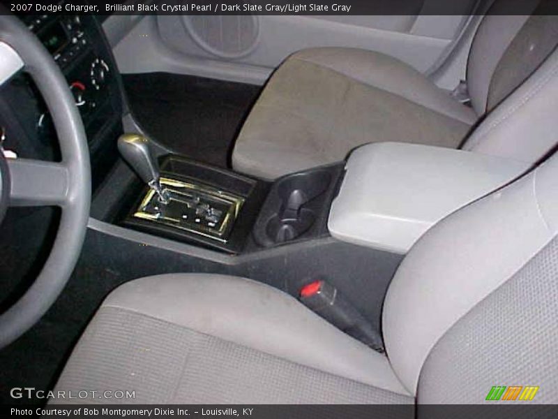 Brilliant Black Crystal Pearl / Dark Slate Gray/Light Slate Gray 2007 Dodge Charger