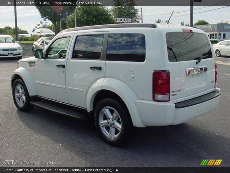 Stone White / Dark Slate Gray 2007 Dodge Nitro SLT 4x4