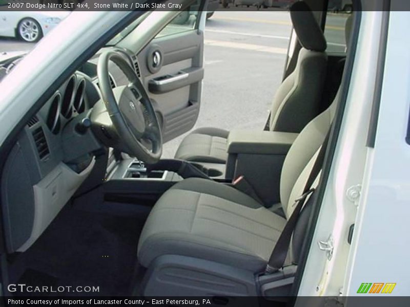 Stone White / Dark Slate Gray 2007 Dodge Nitro SLT 4x4
