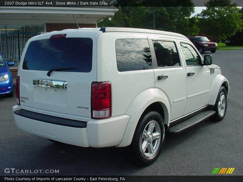 Stone White / Dark Slate Gray 2007 Dodge Nitro SLT 4x4