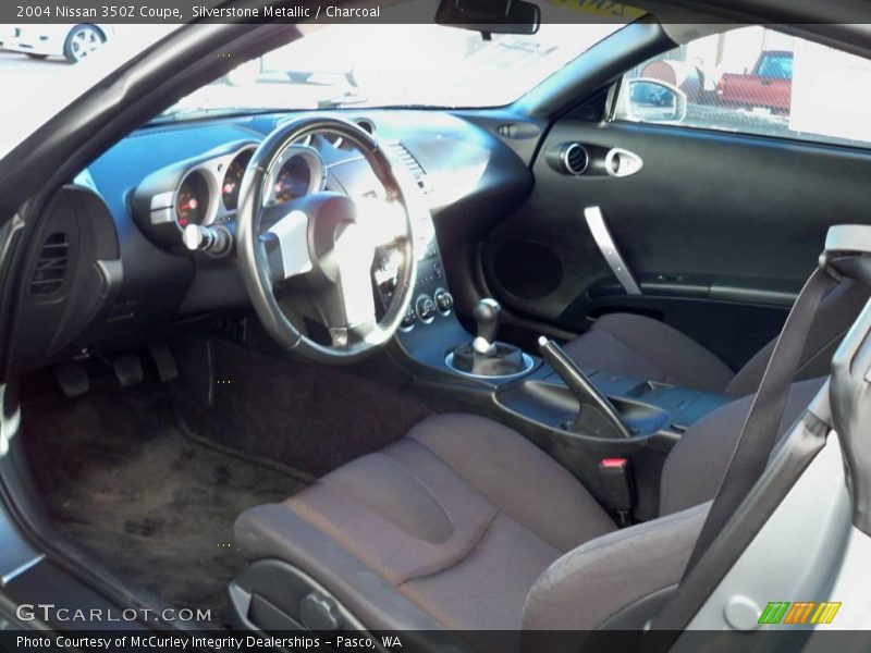 Silverstone Metallic / Charcoal 2004 Nissan 350Z Coupe