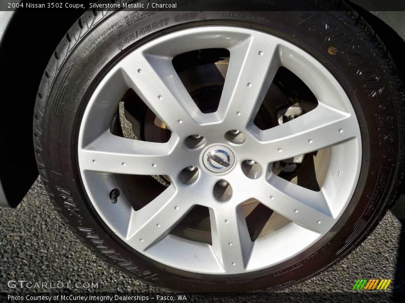 Silverstone Metallic / Charcoal 2004 Nissan 350Z Coupe