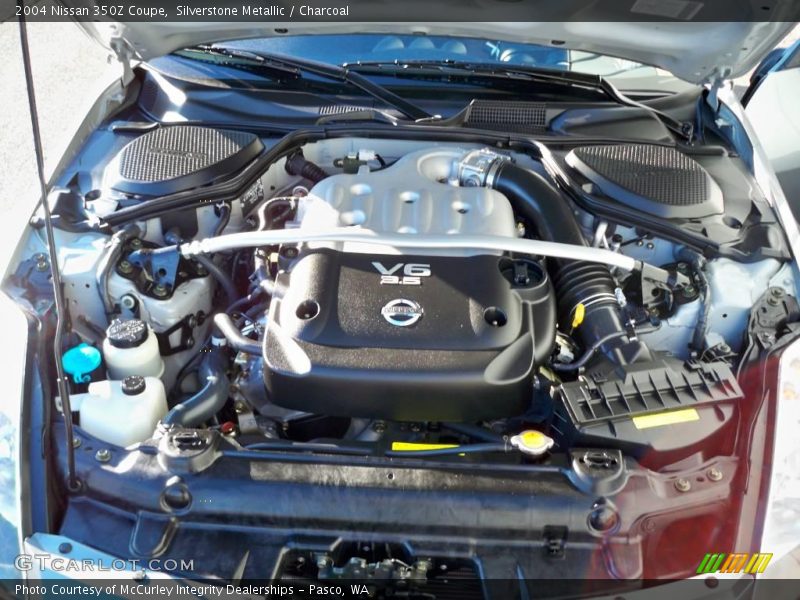 Silverstone Metallic / Charcoal 2004 Nissan 350Z Coupe