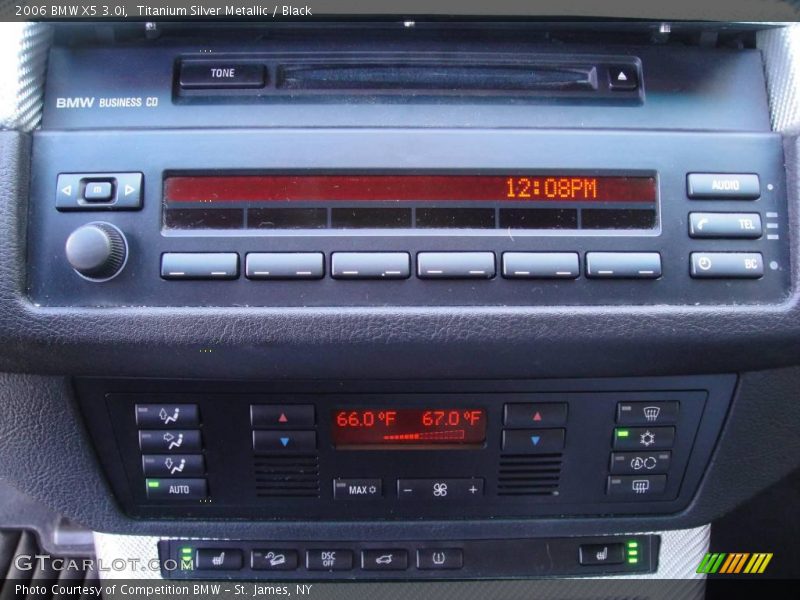 Titanium Silver Metallic / Black 2006 BMW X5 3.0i