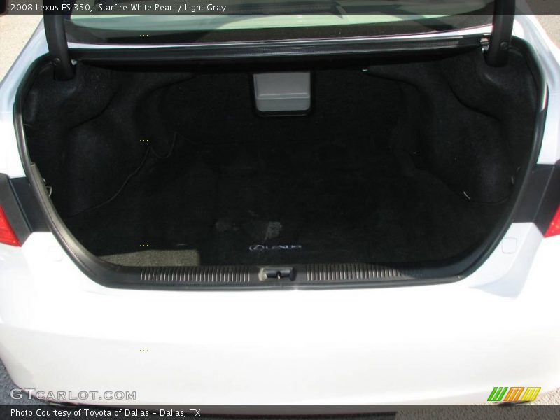 Starfire White Pearl / Light Gray 2008 Lexus ES 350