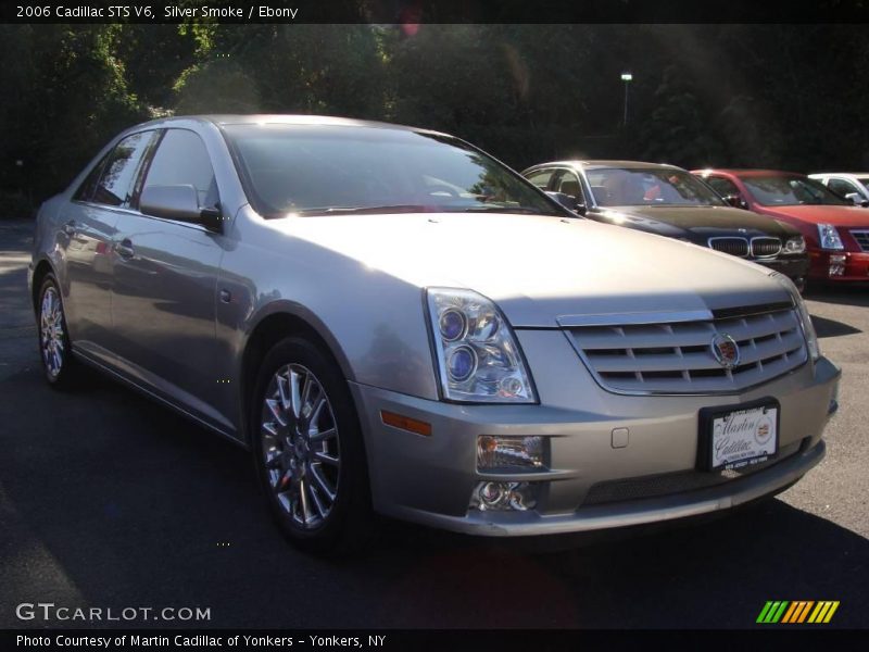 Silver Smoke / Ebony 2006 Cadillac STS V6