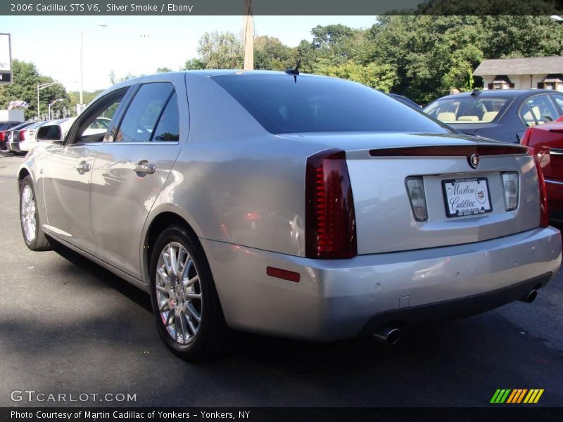 Silver Smoke / Ebony 2006 Cadillac STS V6