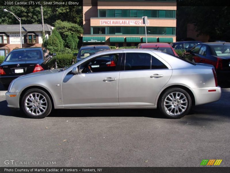 Silver Smoke / Ebony 2006 Cadillac STS V6