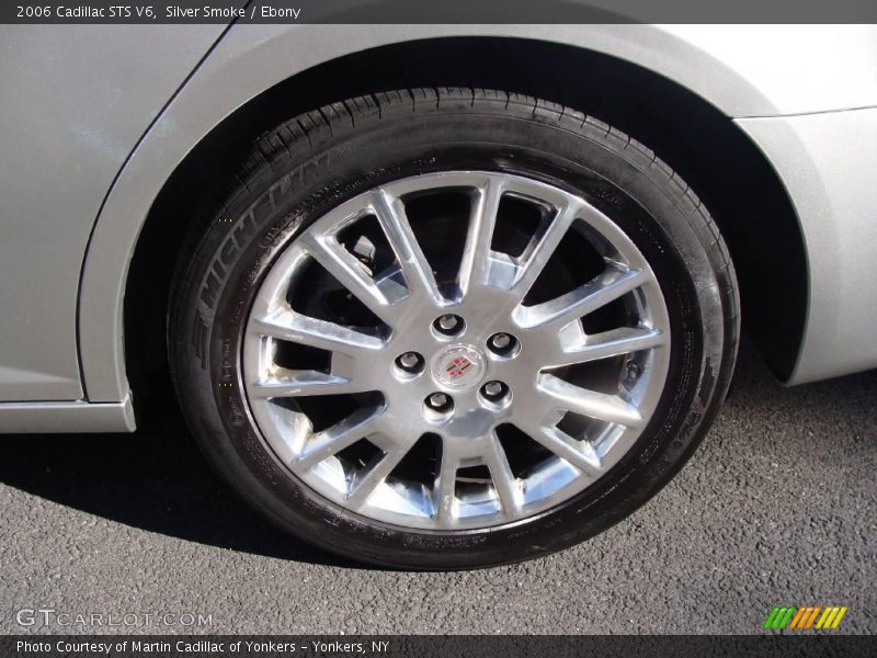 Silver Smoke / Ebony 2006 Cadillac STS V6