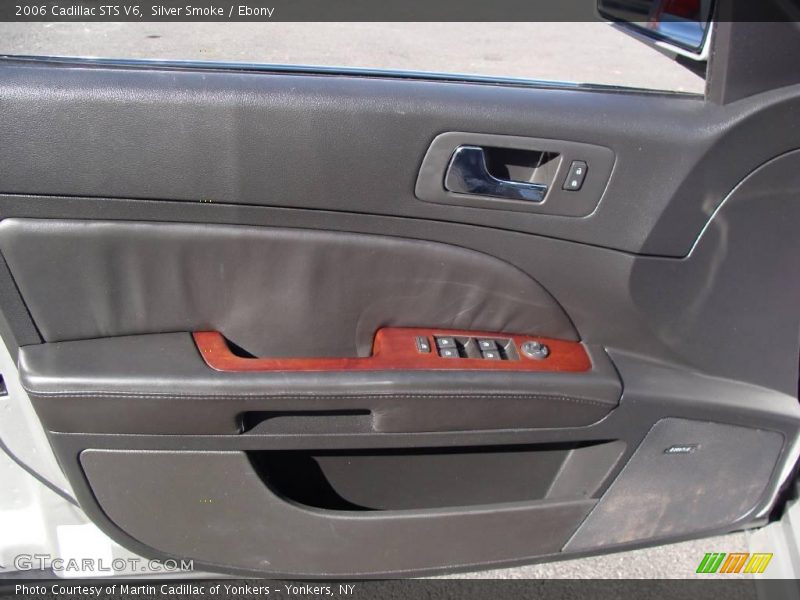 Silver Smoke / Ebony 2006 Cadillac STS V6