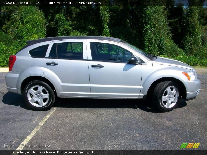 Bright Silver Metallic / Dark Slate Gray 2008 Dodge Caliber SXT