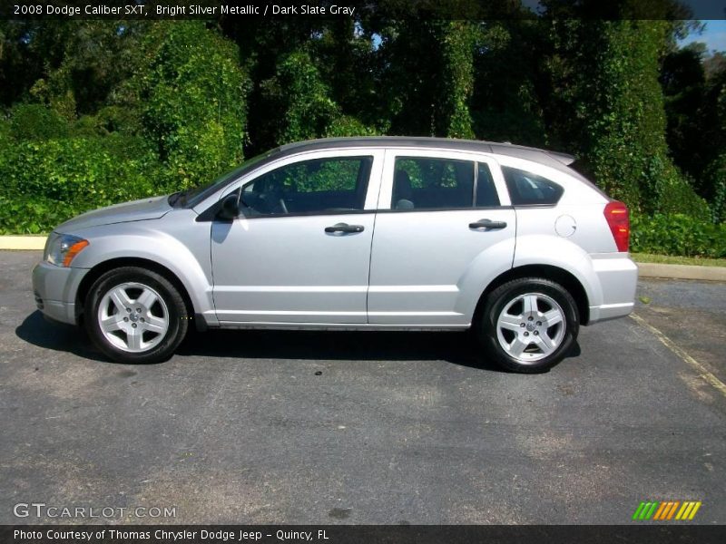 Bright Silver Metallic / Dark Slate Gray 2008 Dodge Caliber SXT