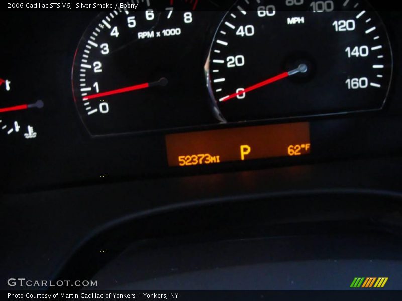 Silver Smoke / Ebony 2006 Cadillac STS V6