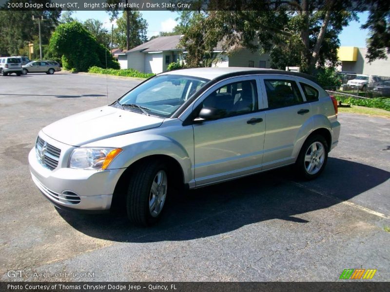 Bright Silver Metallic / Dark Slate Gray 2008 Dodge Caliber SXT