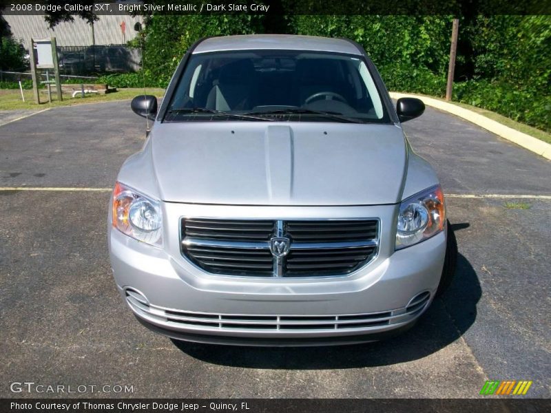 Bright Silver Metallic / Dark Slate Gray 2008 Dodge Caliber SXT