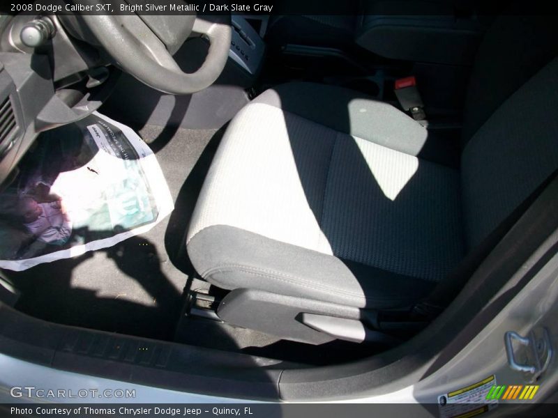 Bright Silver Metallic / Dark Slate Gray 2008 Dodge Caliber SXT