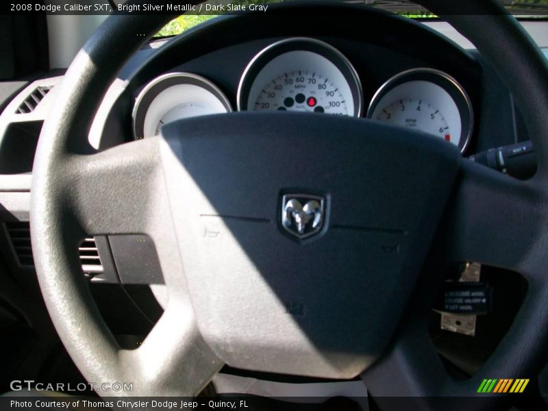 Bright Silver Metallic / Dark Slate Gray 2008 Dodge Caliber SXT