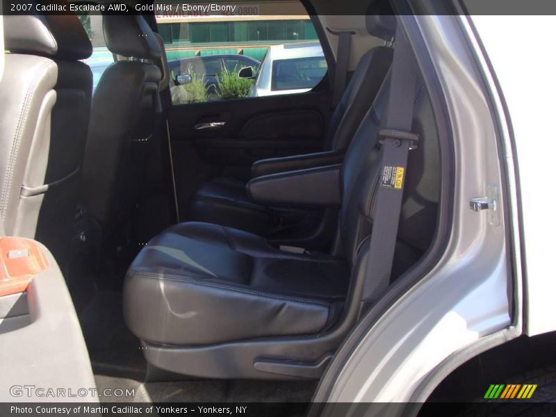 Gold Mist / Ebony/Ebony 2007 Cadillac Escalade AWD
