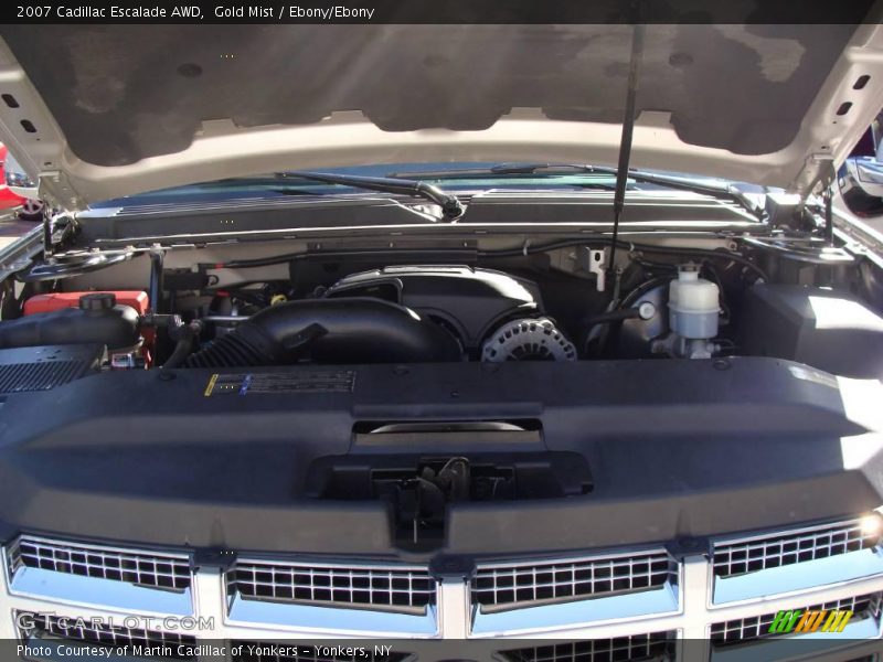 Gold Mist / Ebony/Ebony 2007 Cadillac Escalade AWD